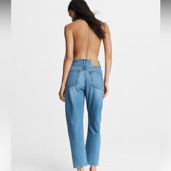 Rag & Bone 90s High-Rise Straight - Celestial - Picture 4 of 9